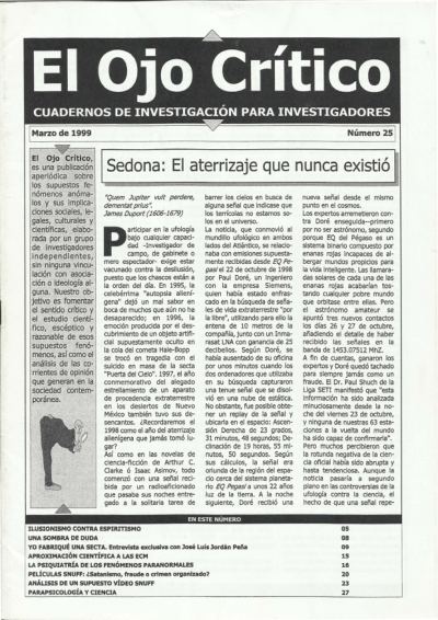 Portada de El Ojo Crítico nº 25