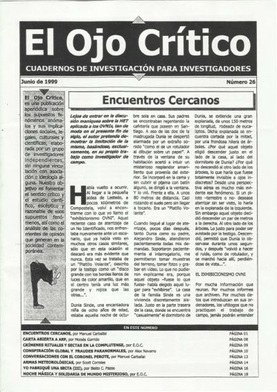 Portada de El Ojo Crítico nº 26