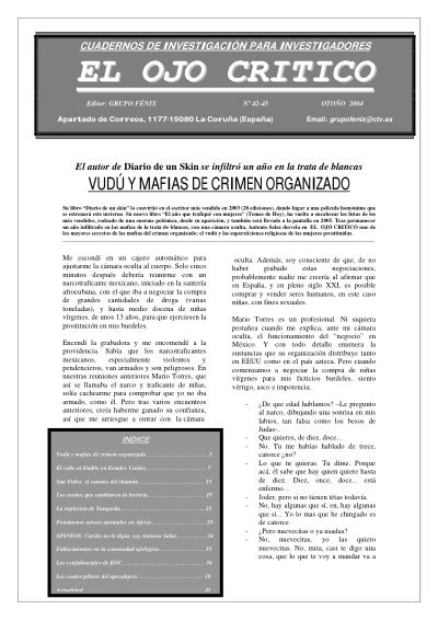 Portada de El Ojo Crítico nº 42/43