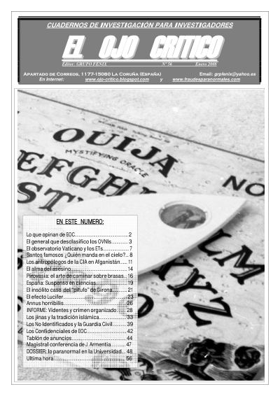 Portada de El Ojo Crítico nº 56