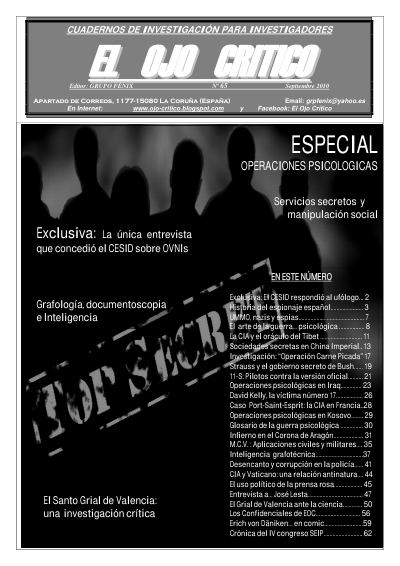 Portada de El Ojo Crítico nº 65