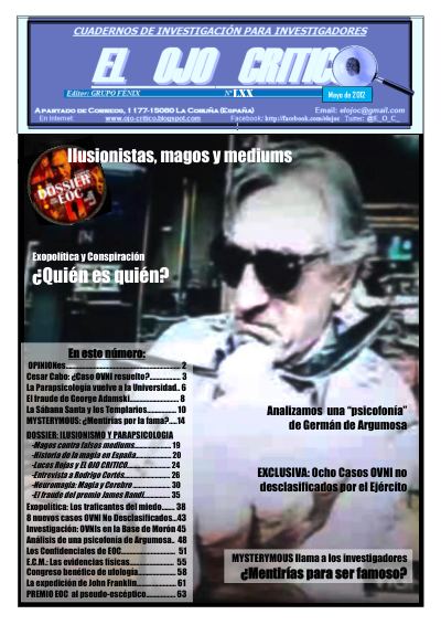 Portada de El Ojo Crítico nº 70