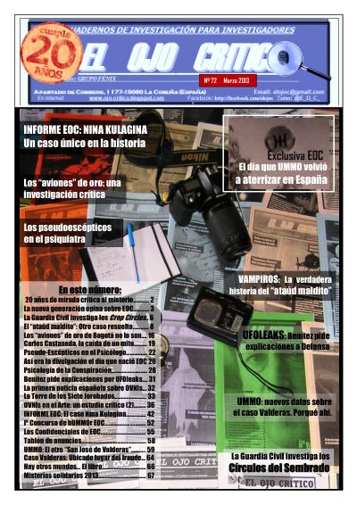 Portada de El Ojo Crítico nº 72
