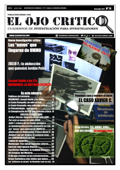 Portada de El Ojo Crítico nº 74