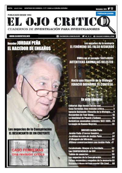 Portada de El Ojo Crítico nº 77
