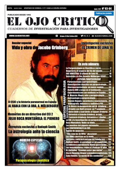 Portada de El Ojo Crítico nº 83/84